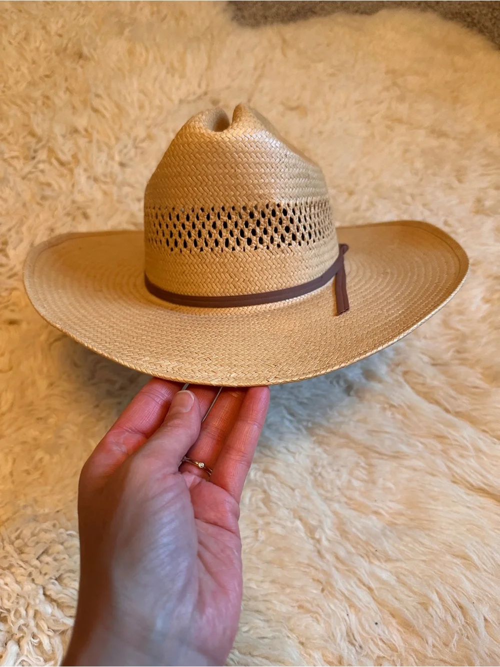 Stetson Stallion kids straw western cowboy hat